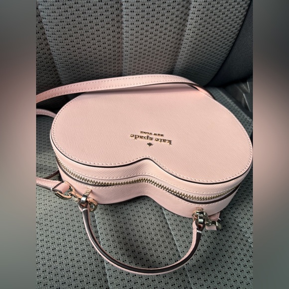 Kate Spade Love Shack Heart Pink Crossbody - Picture 6 of 10